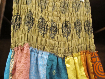 Summer Skirt Patchwork gold